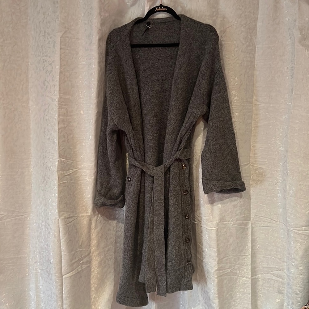 Cozy gray sweater
